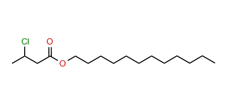 Dodecyl 3-chlorobutanoate